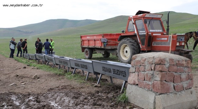 ARDAHAN BELEDİYESİ, HAYVANLAR İÇİN SIVAT ÜRETTİ