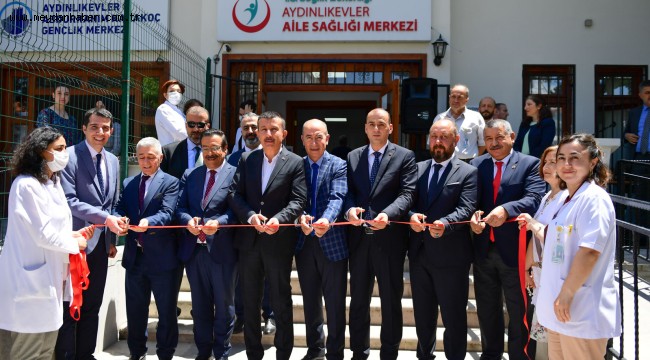 AYDINLIKEVLER MAHALLESİ SAĞLIK MERKEZİNE KAVUŞTU