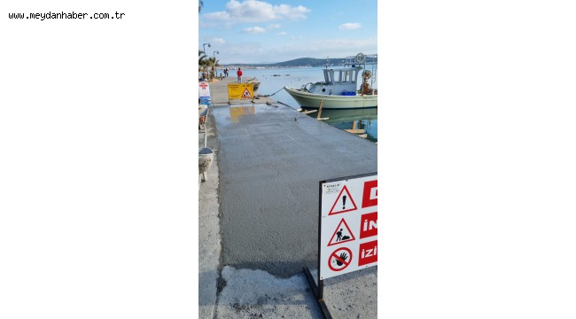 AYVALIK BELEDİYESİ FEN İŞLERİ EKİPLERİNDEN HİZMET SEFERBERLİĞİ