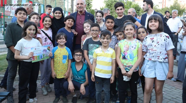 BAŞKAN 5 ÇAYINI ÇAMLIK MAHALLE SAKİNLERİYLE İÇTİ