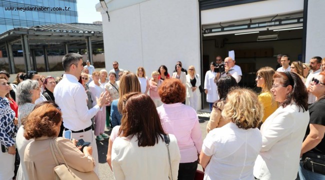 Başkan Gökhan Yüksel'den Kadın Kolları Başkanlarına 1000 Gün Sunumu