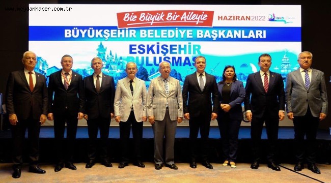 Başkan Gürün, Eskişehir'de Belediye Başkanları toplantısına katıldı