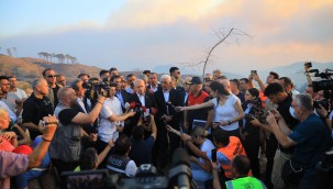 Başkan Gürün  Kılıçdaroğlu ile Marmaris'te incelemelerde bulundu