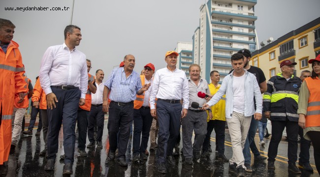 BAŞKAN SEÇER BÜYÜKŞEHİR'İN TARSUS'A DEĞER KATAN ÇALIŞMALARINI YERİNDE İNCELEDİ
