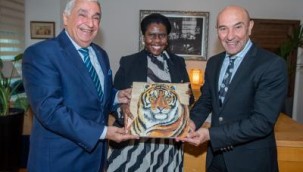 Başkan Soyer Güney Afrika Büyükelçisi'ni ağırladı