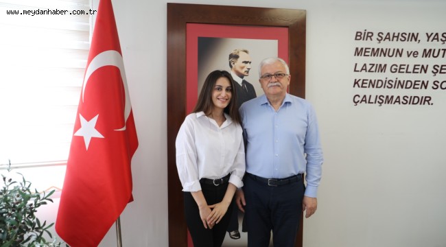 BUBYO 1'İNCİSİNDEN BAŞKAN DEVECİLER'E ZİYARET