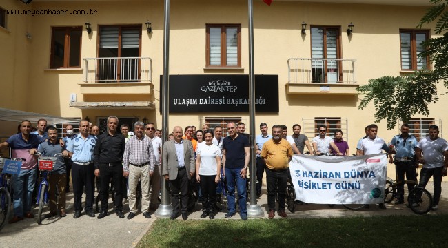 BÜYÜKŞEHİR 3 HAZİRAN DÜNYA BİSİKLET GÜNÜ'NDE FARKINDALIK OLUŞTURMAK İÇİN PEDAL ÇEVİRDİ!