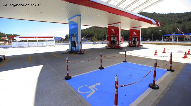 Büyükşehir Belediyesi, Akaryakıt İstasyonunun açılışını yapıyor