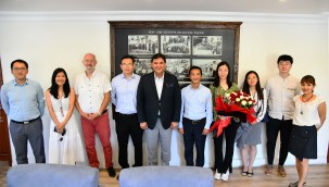 Çin Medya Grupları, Karaca'yı ziyaret etti