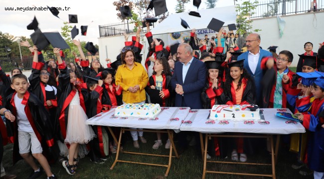 Çocuk Akademisi Öğrencileri Kep Attı