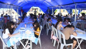 Çocuklar Yenişehir'de hayallerindeki çevreyi çizdi