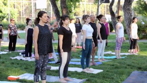 Dünya Yoga Günü Menteşe'de Kutlandı
