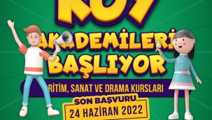 EFES SELÇUK'TA KÖY AKADEMİLERİ BAŞLIYOR