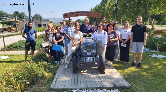 EFES TARLASI YAŞAM KÖYÜ'NDE EĞİTİMLER DEVAM EDİYOR