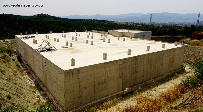 EKİNCİ DEPOSUNUN YÜZDE 90'I TAMAMLANDI