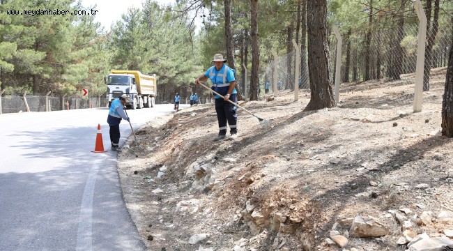 GAZİANTEP BÜYÜKŞEHİR ORMAN YANGINI RİSKİNE KARŞI KENTTEKİ TEDBİRLERİNİ ARTIRDI