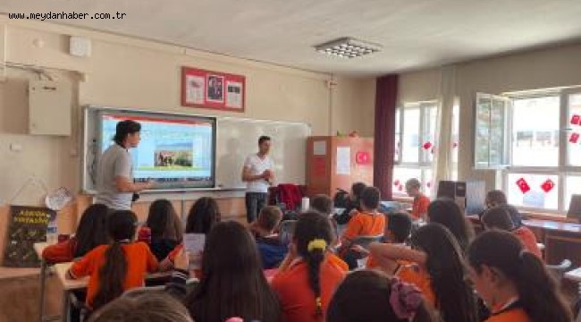 Gediz Deltası'ndaki kuşları tanıdılar