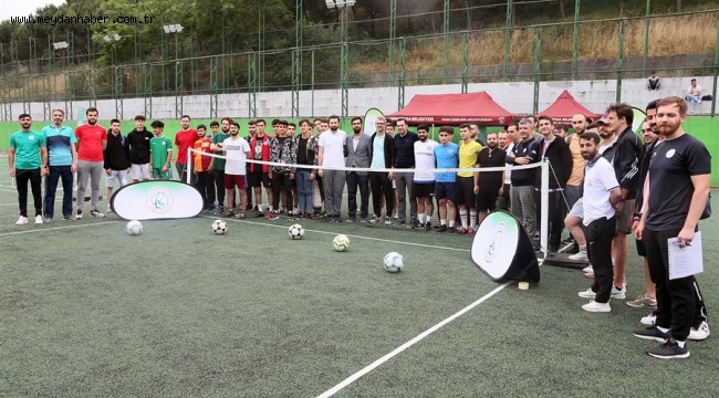 Gençler Turnuvada Hem Kıyasıya Yarıştı Hem de Doğa İçin Fidan Dikti