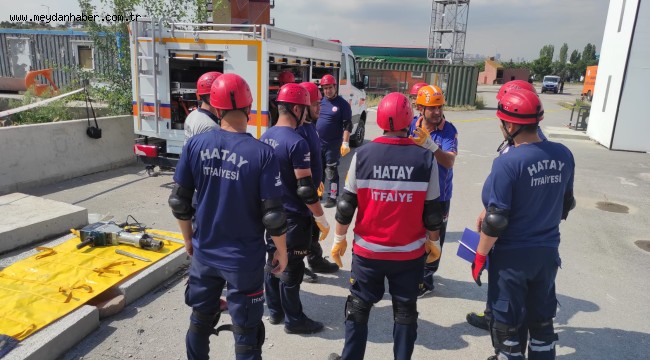 HBB İTFAİYESİ OLASI AFETLERE HAZIR