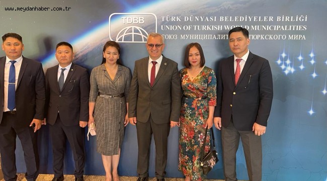 Helvacıoğlu Türk Dünyası Belediyeler Birliği Genel Kurulu'na katıldı