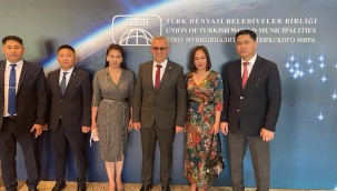 Helvacıoğlu Türk Dünyası Belediyeler Birliği Genel Kurulu'na katıldı