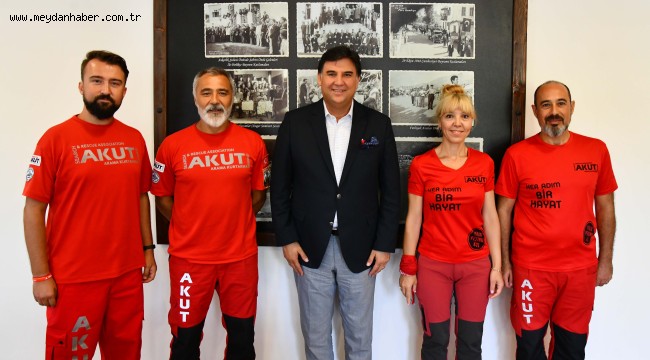 Karaca AKUT ile görüştü