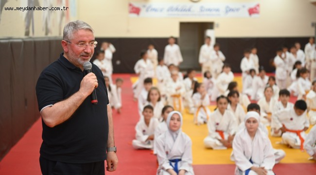 Karatecilerin Kuşak Sınavı Heyecanı