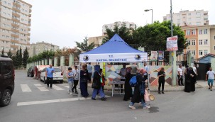 Kartal Belediyesi'nden LGS Öncesi Öğrencilere Su İkramı