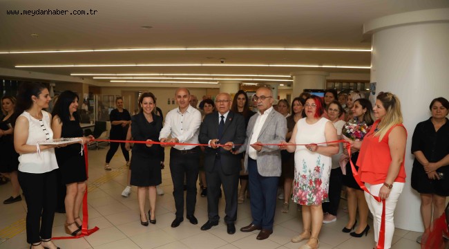 Kartal Halk Eğitim Merkezi'nin Yılsonu Resim Sergisi Açıldı