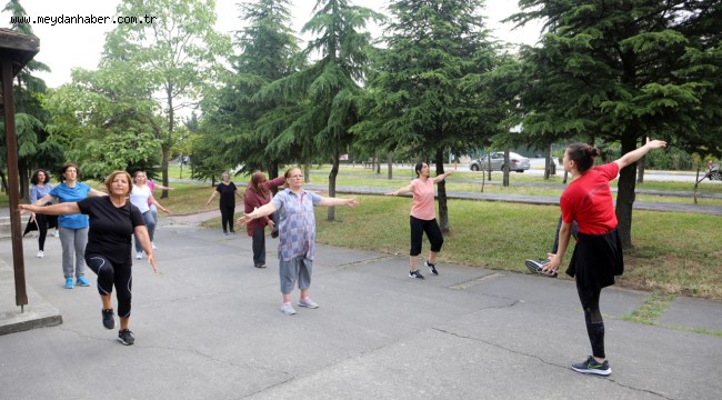 KÜÇÜKÇEKMECELİLER GÜNE SABAH SPORUYLA BAŞLIYOR