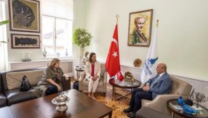 Lüksemburg Büyükelçisi Başkan Soyer'i ziyaret etti