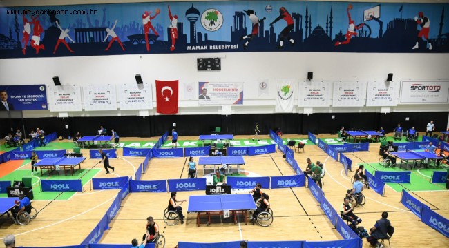 Mamak'ta Para Masa Tenisi Türkiye Şampiyonası