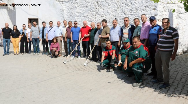 Menteşe Belediyesi 30 Ton Kireç Dağıttı