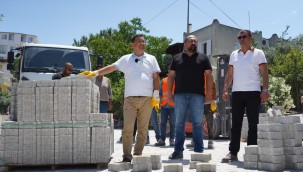 MİLAS BELEDİYESİ GÜLLÜK'TE YOĞUN ÇALIŞMALAR GERÇEKLEŞTİRİYOR