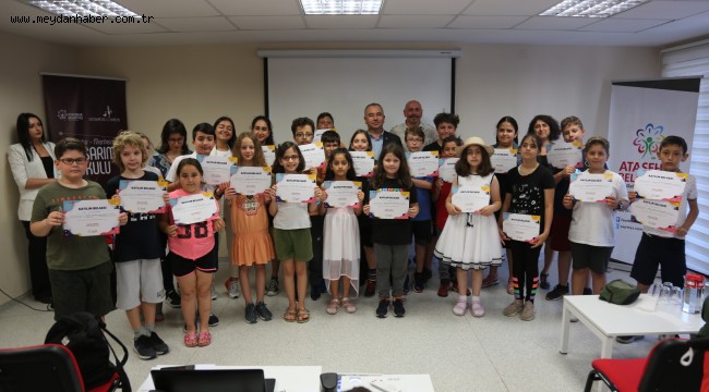 MONHEIM TASARIM OKULU ÖĞRENCİLERİ SERTİFİKALARINA KAVUŞTU