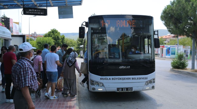 Muğla Büyükşehir Nüfusunun 236 Katı Yolcu Taşıdı