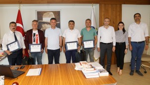 Müzeleri Ziyaret Eden Okullara Teşekkür Belgesi Verildi