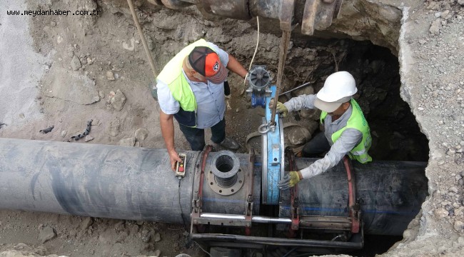 PAYAS TERFİ HATTI ÇALIŞMALARI HIZLA DEVAM