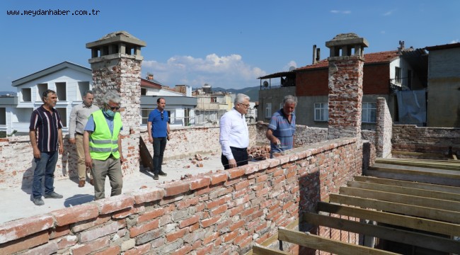 PAZARBAŞI KONAĞI RESTORE EDİLİYOR