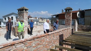 PAZARBAŞI KONAĞI RESTORE EDİLİYOR