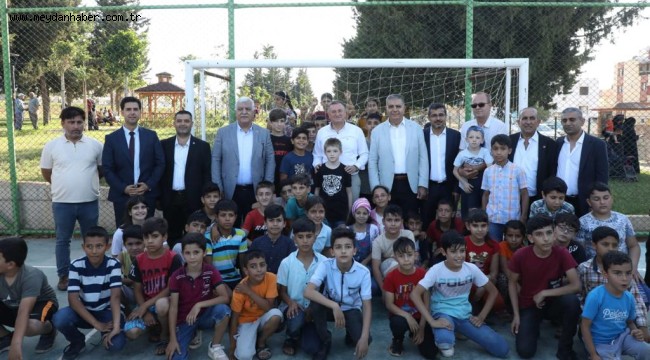 REYHANLI CEMİL MERİÇ PARKI HİZMETE AÇILDI