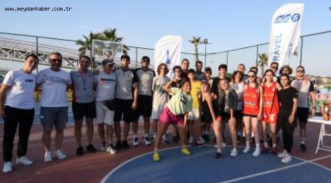 Streetball coşkusu Aliağa'da