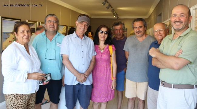 TAŞ VE BOYA TABLOLARDA HAYAT BULDU