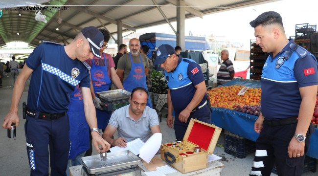 TOROSLAR ZABITASI FAHİŞ FİYAT VE ETİKET DENETİMLERİNİ SÜRDÜRÜYOR