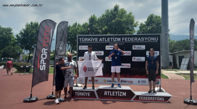 ÜMRANİYE'YE İKİ GÜMÜŞ MADALYA BİRDEN