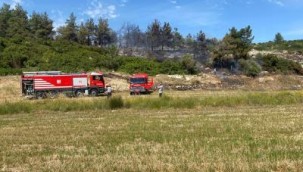 Urla'daki orman yangınını İzmir Büyükşehir Belediyesi'nin kurduğu uyarı sistemi tespit etti