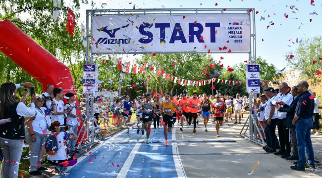 YARIŞA KATILAN SPORCULARDAN ABB'YE TEŞEKKÜR