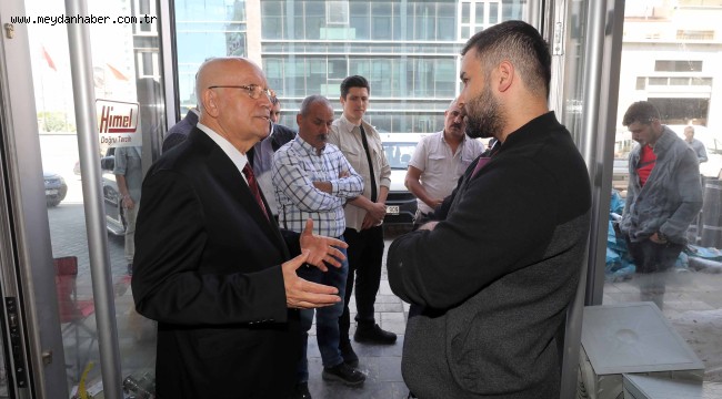 Yaşar sel mağdurlarını ziyaret etti