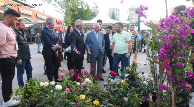 Yenimahalle'de çiçek gibi hafta sonu