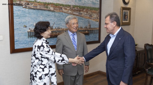 YÜZLERCE ŞEHRİN MASTER PLANLARINI HAZIRLAYAN DR. KWAAK, BAŞKAN SEÇER'İ ZİYARET ETTİ